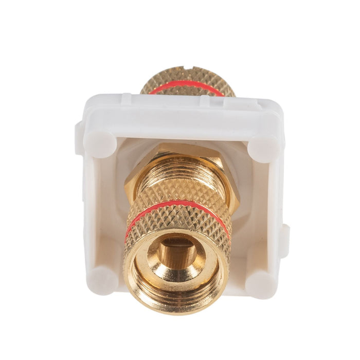 AMDEX Red Speaker Binding Post. Gold Plated