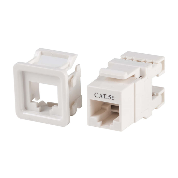 DYNAMIX Cat5e 180 Unshielded Keystone Jack, with Keystone to PDL600 Series