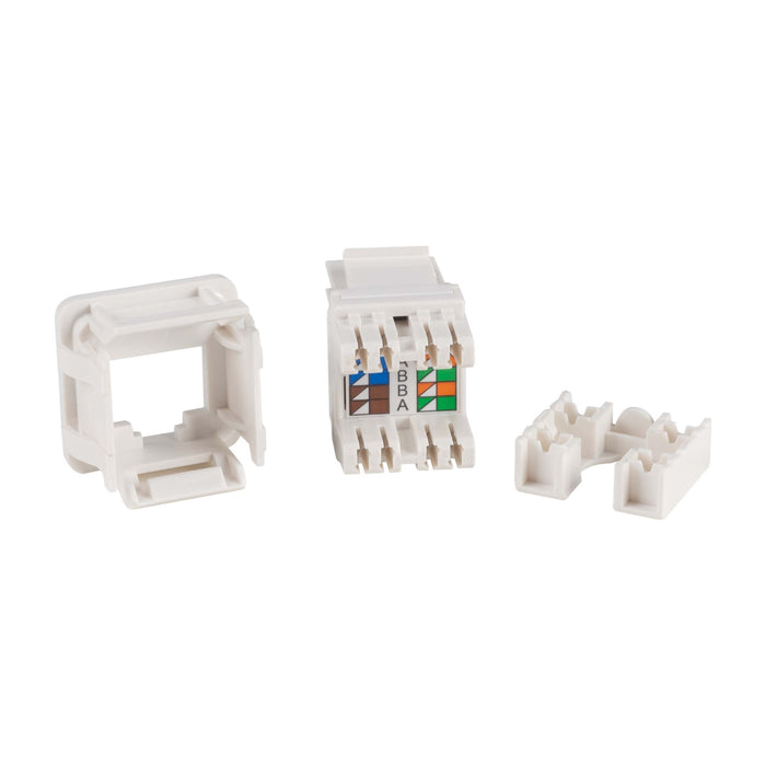 DYNAMIX Cat5e 180 Unshielded Keystone Jack, with Keystone to PDL600 Series