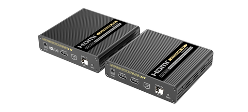 LENKING HDMI2.0 Over Fiber Optic Extender up to 40km, over 10GB Ethernet. Uncomp