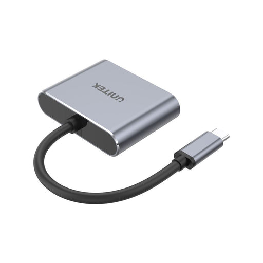 UNITEK USB-C to HDMI 2.0 & VGA Adapter with MST Dual Monitor Support. 4K@60Hz UH