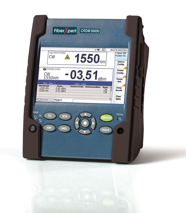 FIBREXPERT OTDR 5000 Multimode Optical Time Domain Reflectometer. Measures Multi