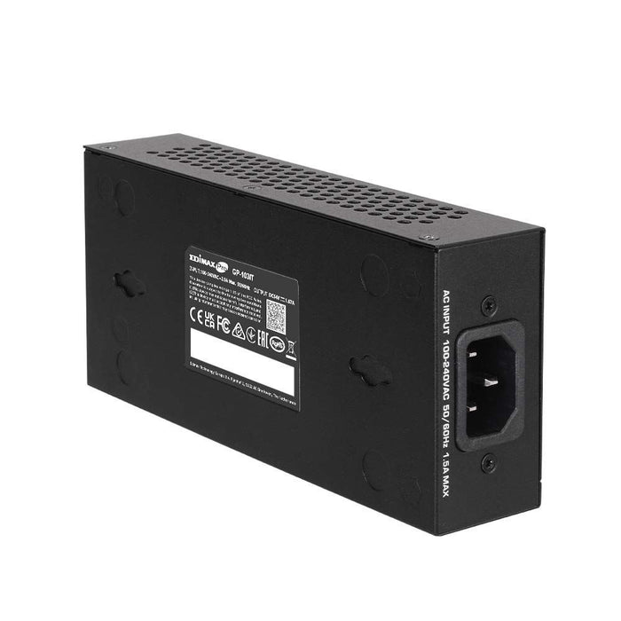 EDIMAX 90W Gigabit PoE++ Injector. Delivers Power & Data up to 100m. Easy Plug &