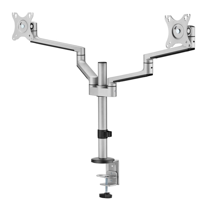 BRATECK 17"-32" Dual Arm Premium Articulating Monitor Mount. Arm Extension 447m