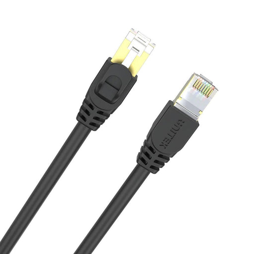 UNITEK 5m CAT7 Black SSTP 26AWG Patch Lead in PVC Jacket. Supports 10 Gigabit Et