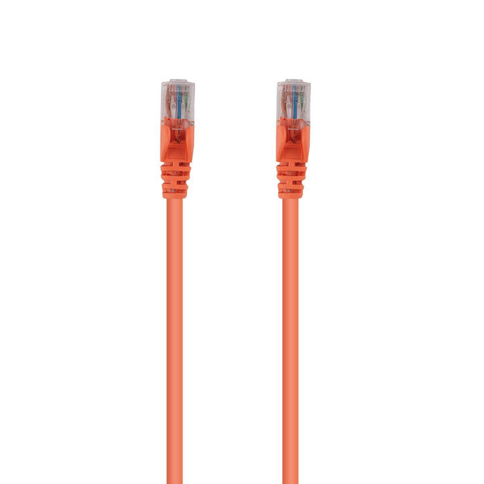 DYNAMIX 5m Cat6 Orange UTP Patch Lead (T568A Specification) 250MHz 24AWG Slimlin