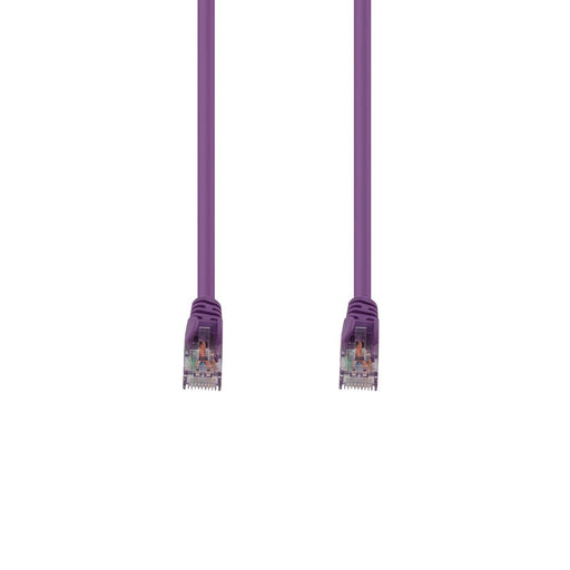 DYNAMIX 5m Cat6 Purple UTP Patch Lead (T568A Specification) 250MHz 24AWG Slimlin