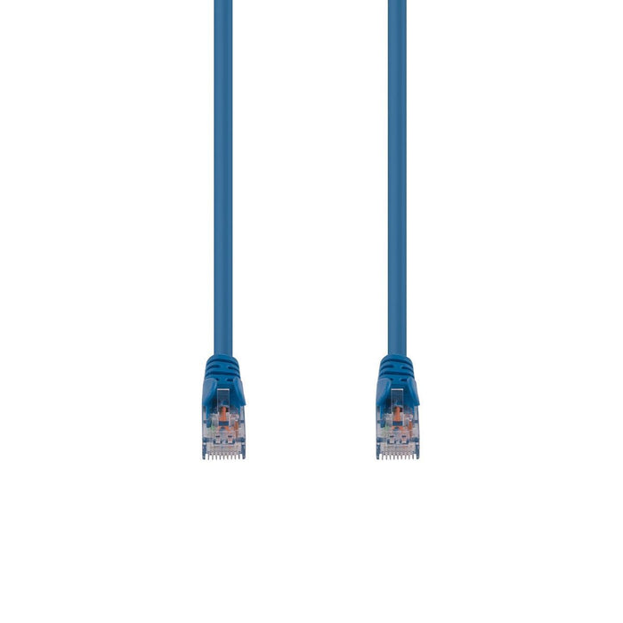 DYNAMIX 1m Cat6 Blue UTP Patch Lead (T568A Specification) 250MHz 24AWG Slimline