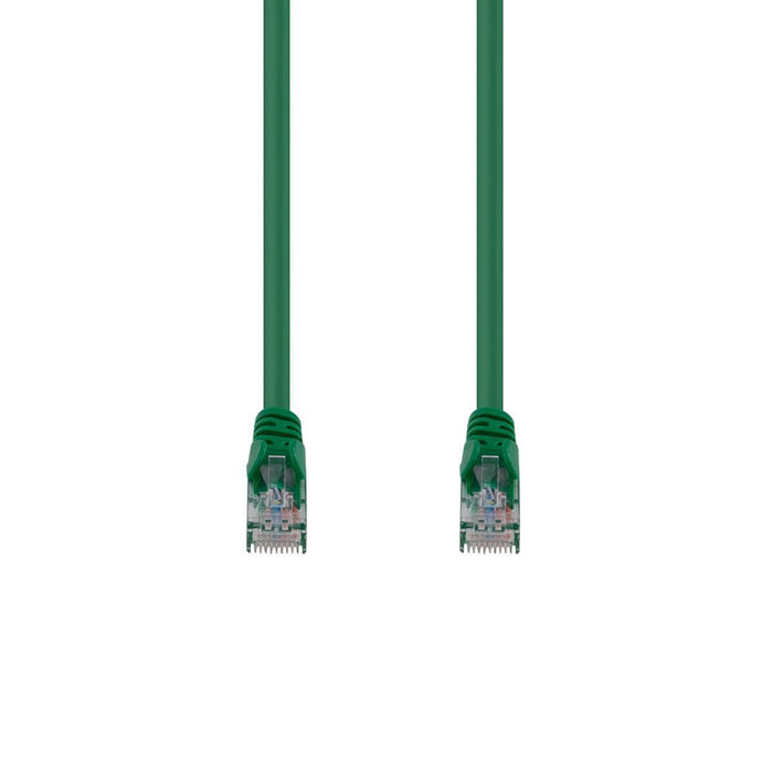 DYNAMIX 3m Cat6 Green UTP Patch Lead (T568A Specification) 250MHz 24AWG Slimline