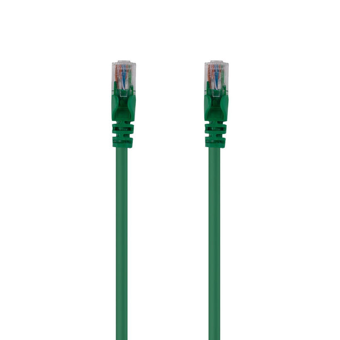 DYNAMIX 7.5m Cat6 Green UTP Patch Lead T568A Specification 250MHz 24AWG Slimline