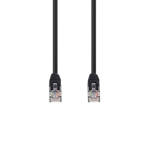 DYNAMIX 20m Cat5e Black UTP Patch Lead (T568A Specification) 100MHz 24AWG Slimli