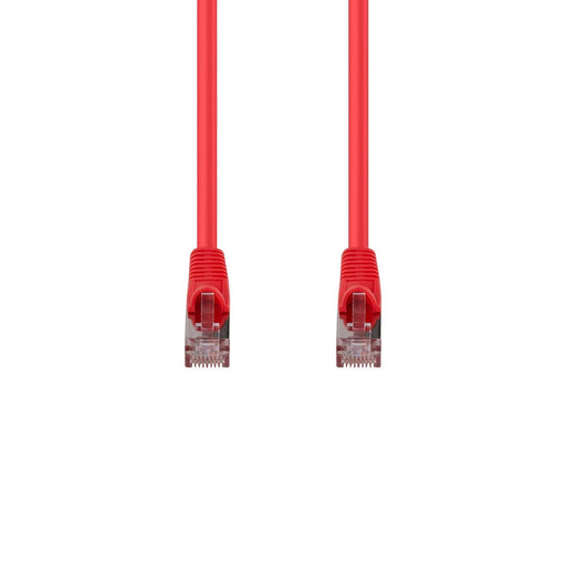 DYNAMIX 3m Cat6A S/FTP Red Slimline Shielded 10G Patch Lead. 26AWG (Cat6 Augment