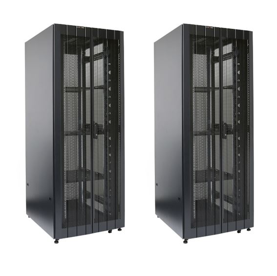 DYNAMIX 45RU Server Cabinet 1200mm Deep (800 x 1200 x 2181mm) Includes 3x fixed