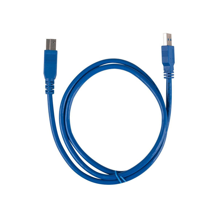 DYNAMIX 1m USB 3.0 USB-A Male to USB-B Male Cable. Colour Blue