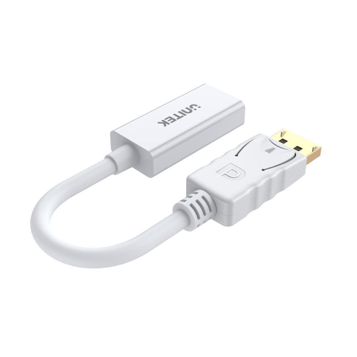 UNITEK 4K 30Hz DisplayPort to HDMI 1.4 Adapter with 20cm Cable. Supports 4K Ultr