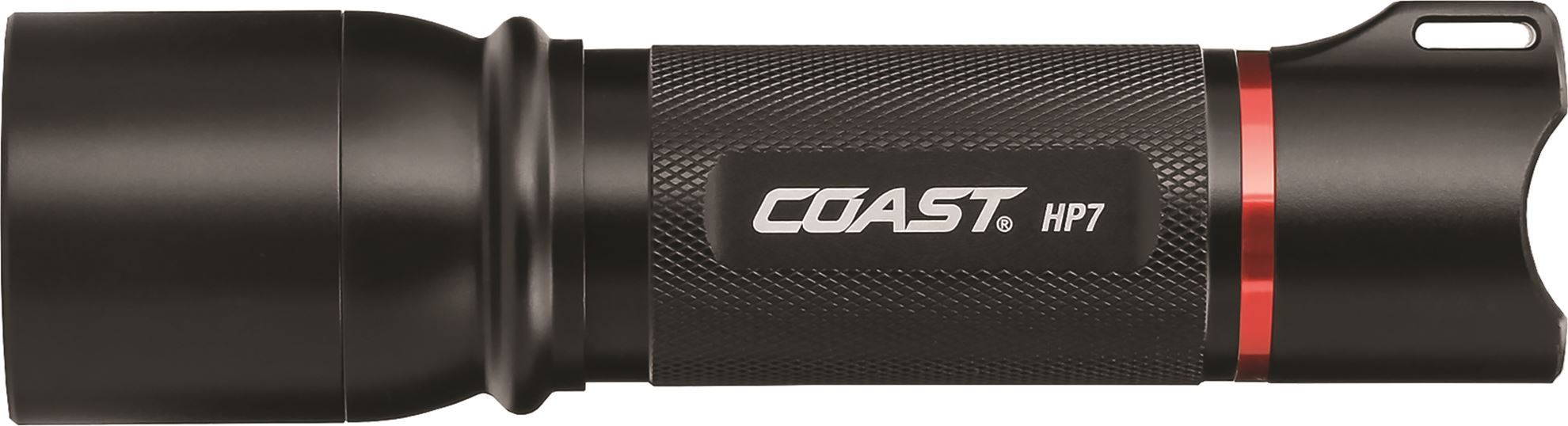 COAST LED High-Power Focusing Torch with Slide Focus. 650 Lumens. IP54 Water & D