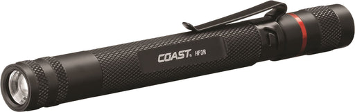 COAST LED Inspection Re-chargable Penlight with Pocket Clip. 385 Lumens, Twist F