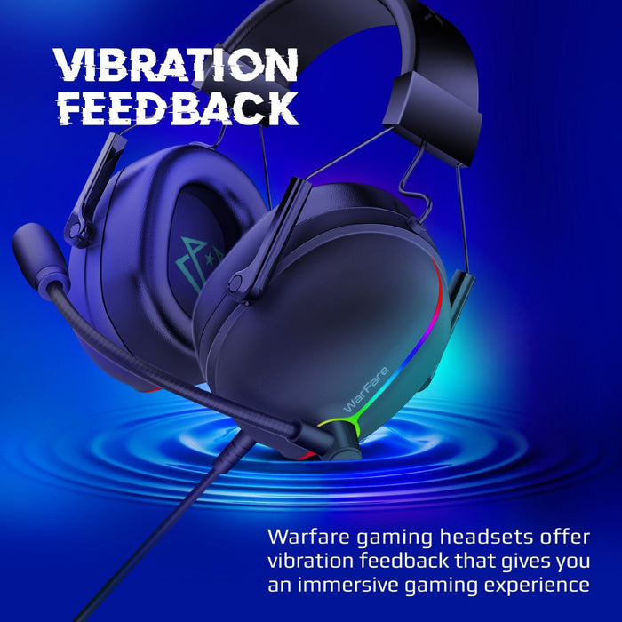 VERTUX Extreme Performance 7.1 Surround Sound Gaming Headset with ENC Microphone