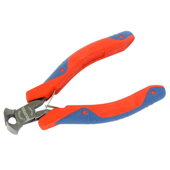 GOLDTOOL 110mm End Nipper Polished CRV Precision Plier. 11mm Flush Cutter, Doubl