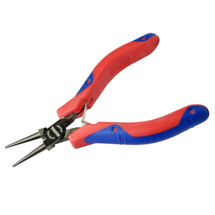 GOLDTOOL 130mm Straight Nose Internal Polished CRV Precision Plier. Double Leaf