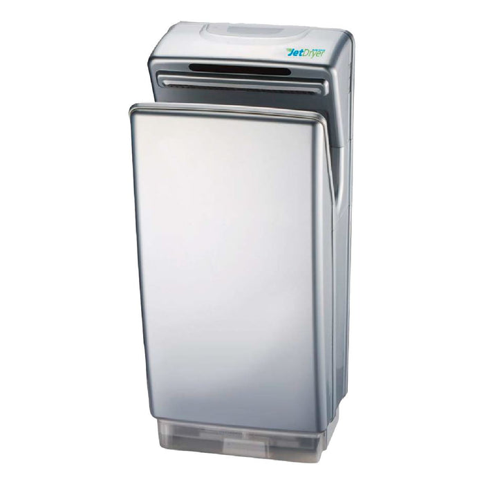 JETDRYER Business Hands-In 850W Hygienic Auto-Sensing Hand Dryer. LCD Screen wit