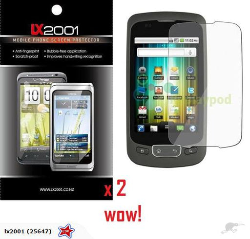 2 x LG Optimus One Screen Protector Guard