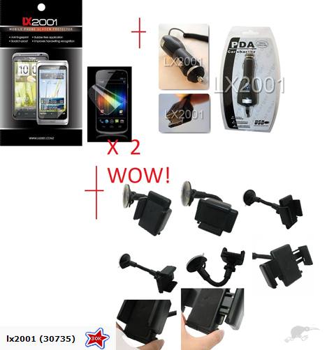 Samsung Galaxy Nexus SP Car Charger Kit Holder