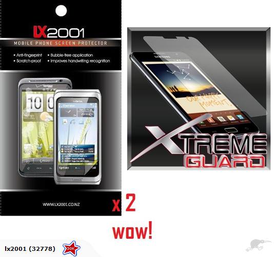 2 x Samsung Galaxy Note Screen Protector Guard