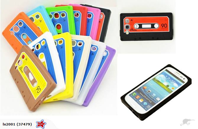 Samsung Galaxy S3 Cassette Case