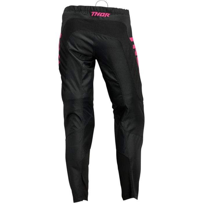 Pants S24 Thor Mx Sector Women Minimal Black/Pink 3/4