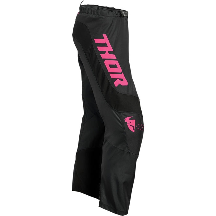 Pants S24 Thor Mx Sector Women Minimal Black/Pink 5/6