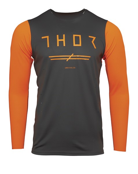 JERSEY THOR MX PRIME PRO S21 UNRIVALED CHARCOAL/ORANGE LARGE