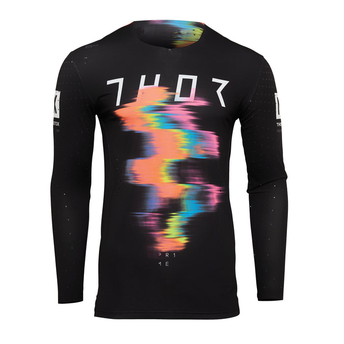 THOR MX JERSEY S22 PRIME THEORY BLACK/MULTI SIZE MEDIUM