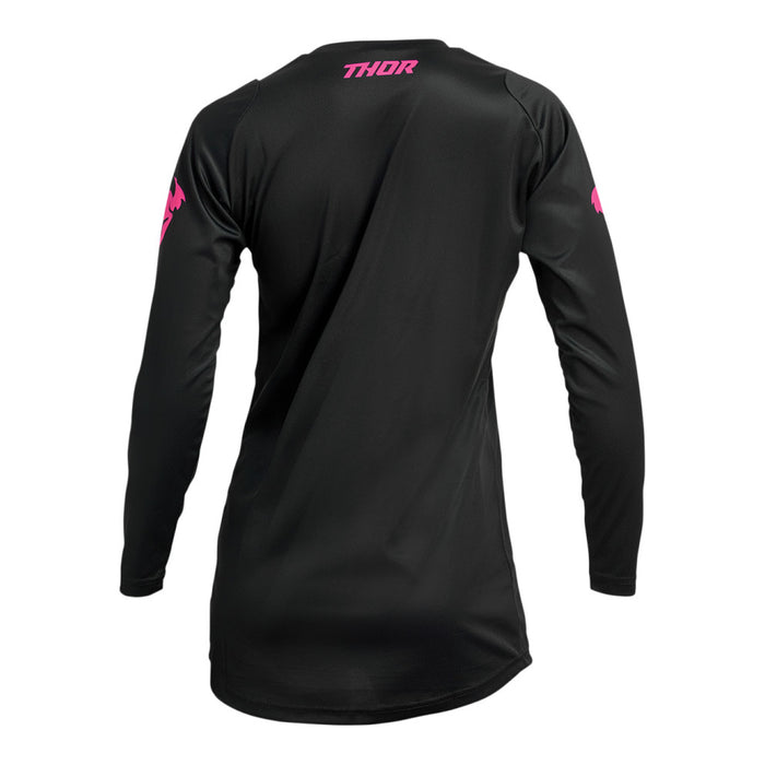 Jersey S23 Thor Mx Sector Women Minimal Black/Pink Xs