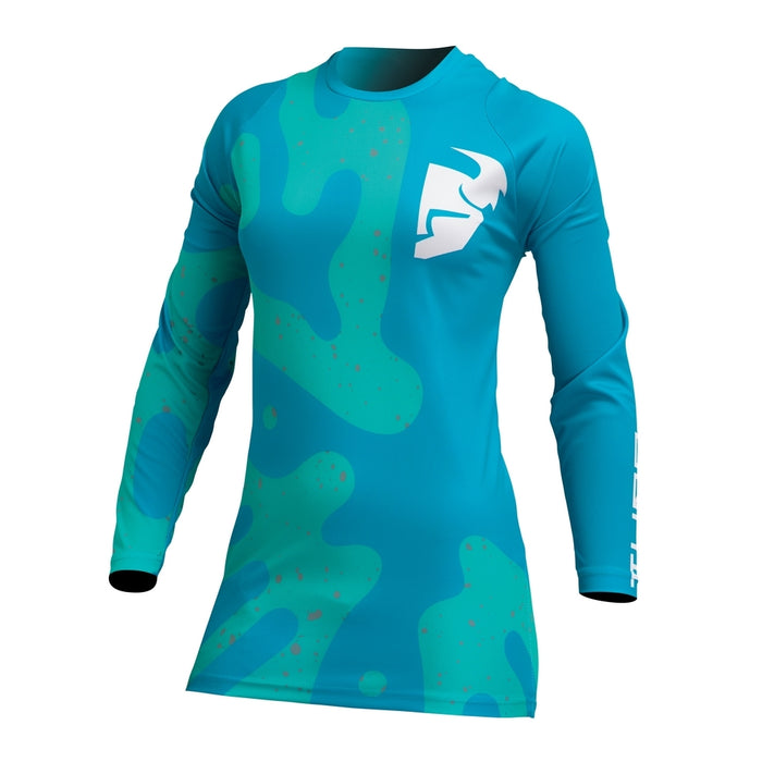 Jersey S23 Thor Mx Sector Women Disguise Teal/Aqua Xl