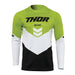 THOR MX JERSEY S22 SECTOR YOUTH CHEVRON BLACK/GREEN XS