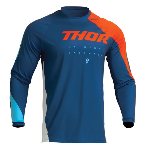 Jersey S23 Thor Mx Sector Edge Navy/Orange Xl