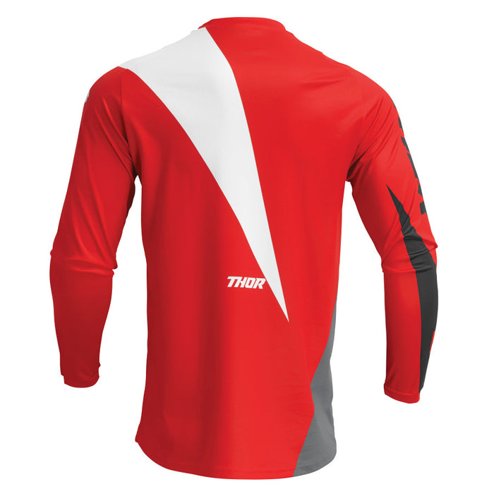 Jersey S23 Thor Mx Sector Edge Red/White Xs