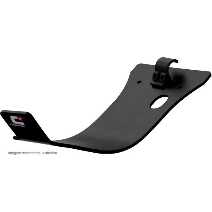 *GLIDE PLATE CROSSPRO DTC PLASTIC RMZ450 10-17 BLACK