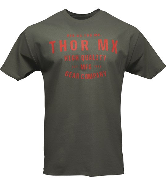 TSHIRT THOR MX CRAFTED SURPLUS GREEN 2XLARGE