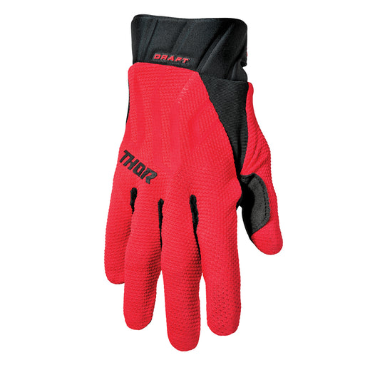 GLOVE THOR S22 DRAFT RED/BLACK XL