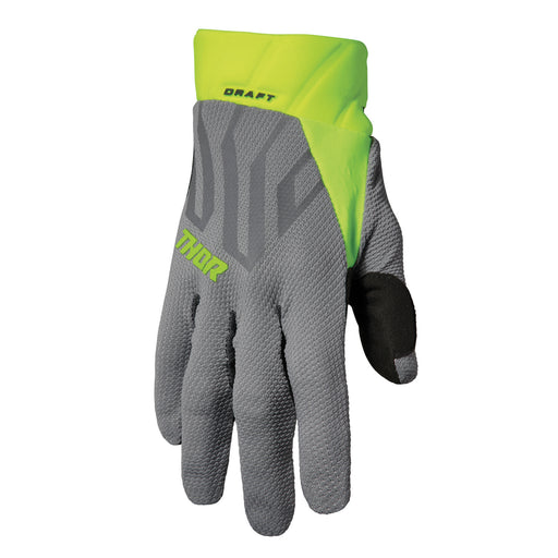 GLOVE THOR S22 DRAFT GREY/ACID SMALL