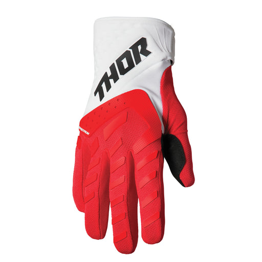 GLOVE THOR S22 SPECTRUM RED/WHITE SMALL