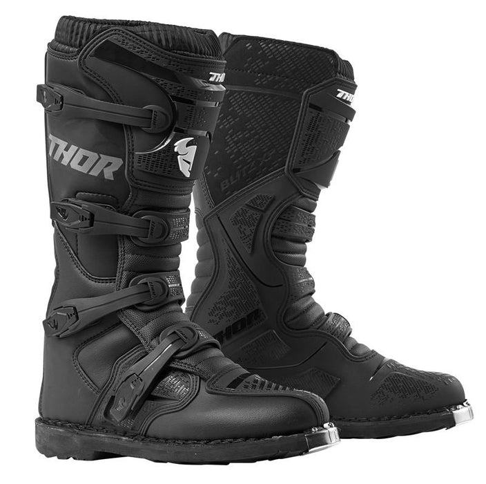 MOTORCROSS BOOTS THOR MX BLITZ XP MENS BLACK SIZE 7