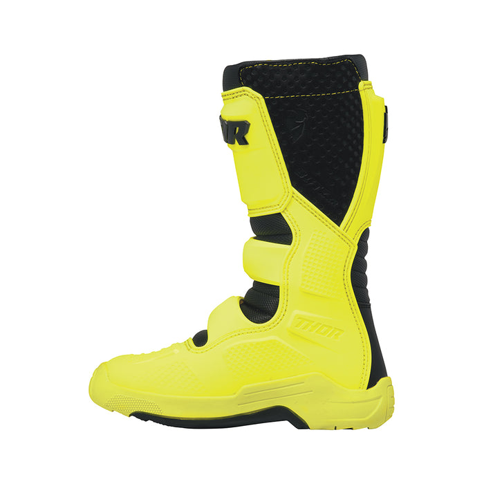 Motorcross Boots S24 Thor Mx Blitz Xr Youth Ac/Bk Size 2