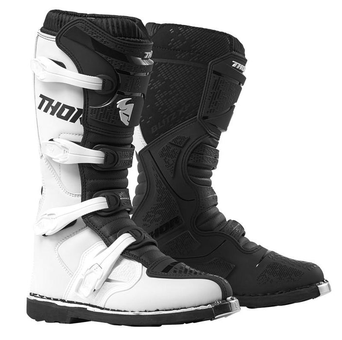 THOR BOOT STRAPS S19 BLITZ XP WHITE SIZE 10-15