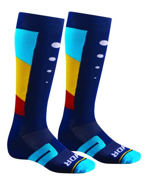 SOCKS S17 MOTO KNIT ACTIV BLUE THOR 14-15