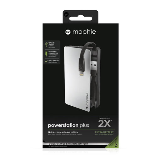 Mophie Powerstation Plus 3000mAh Lightning Battery 2946_PWRSTION-3CL-BL