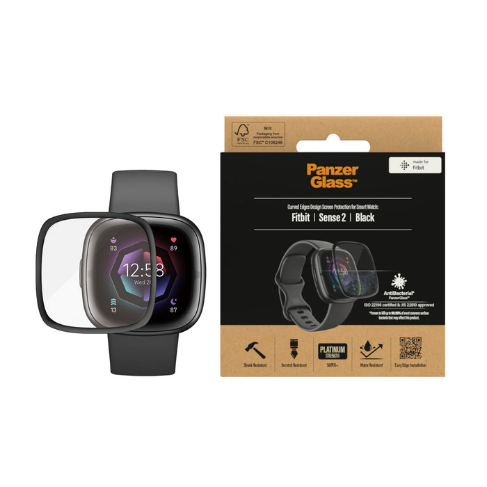 PanzerGlass Fitbit Sense 2 Glass Screen Protector