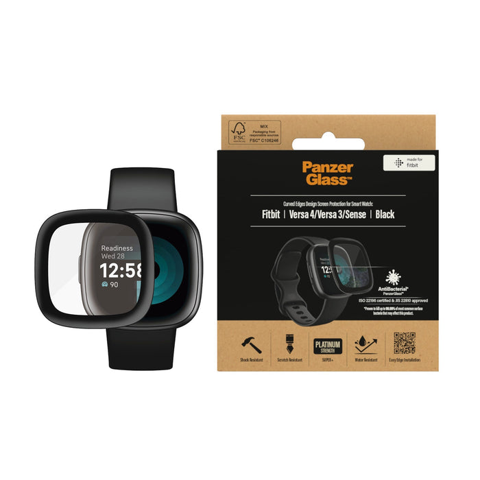 PanzerGlass Fitbit Versa 3 / 4 Glass Screen Protector